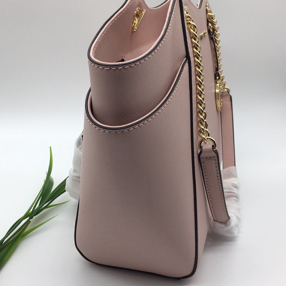 Michael Kors LG CHAIN SHLDR TOTE Powder Blush - Picture 5 of 8